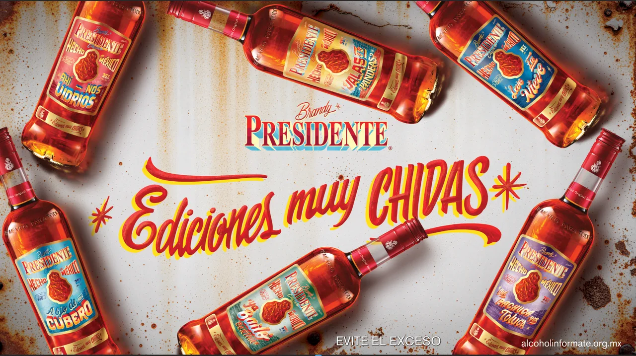 Key visual of the Brandy Presidente collectible editions